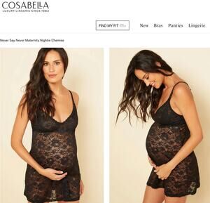 Never Say Never Maternity Nightie Chemise